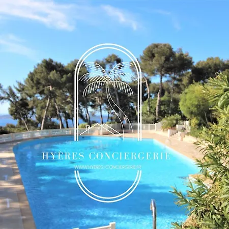 Apartment T3 Standing-splendide Vue - Piscine Parking By Hc Hyeres